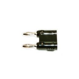 1 pcs : BU-PMDP-S-0 - Test Plugs & Test Jacks DOUBLE BANANA SHORTING PLUG,BLK