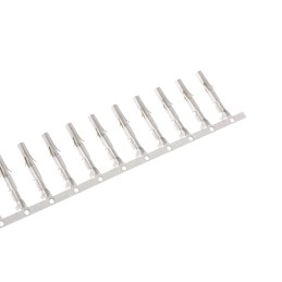 100 pcs - TE Connectivity Universal MATE-N-LOK Series Female Crimp Terminal, 24AWG Min, 18AWG Max