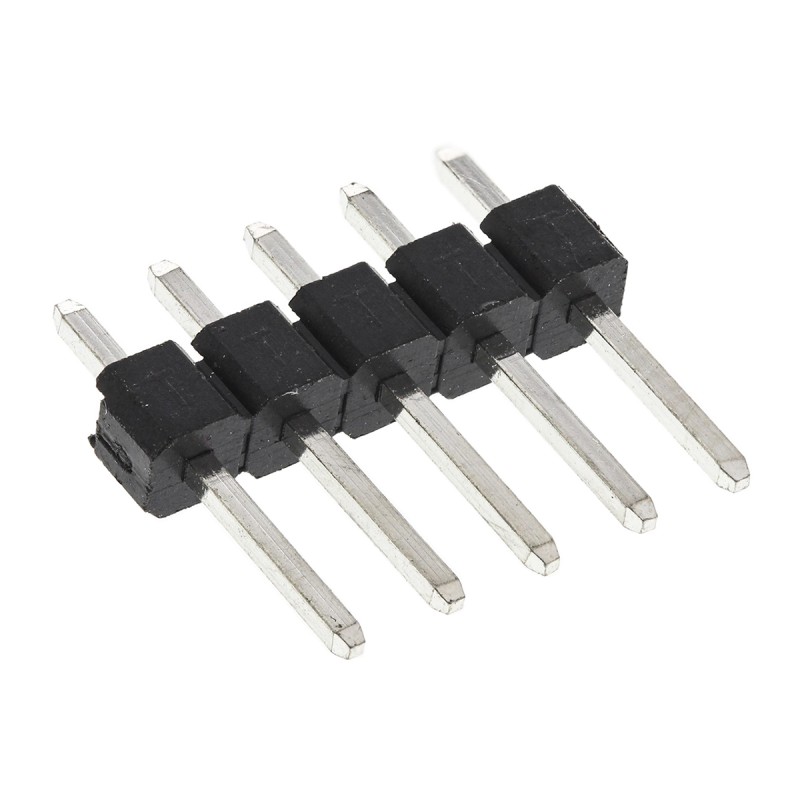 250 pcs - HARWIN M20 Series Straight Through Hole Pin Header, 5 Contact(s), 2.54mm Pitch, 1 Row(s), Unshrouded