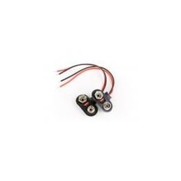 1 pcs : LS-00033 - 9V Battery Snaps & Contacts 9V Battery Clip