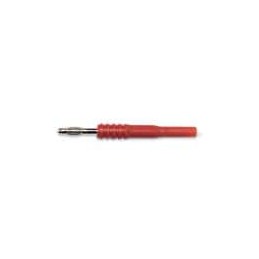 1 pcs : BU-32101-2 - Test Plugs & Test Jacks Red Insulated Banana Jack to Standard Banana Plug