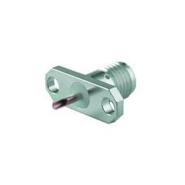 1 pcs : 23_SMA-50-0-11/111_NE - RF Connectors / Coaxial Connectors SMA straight flange receptacle jack(f)