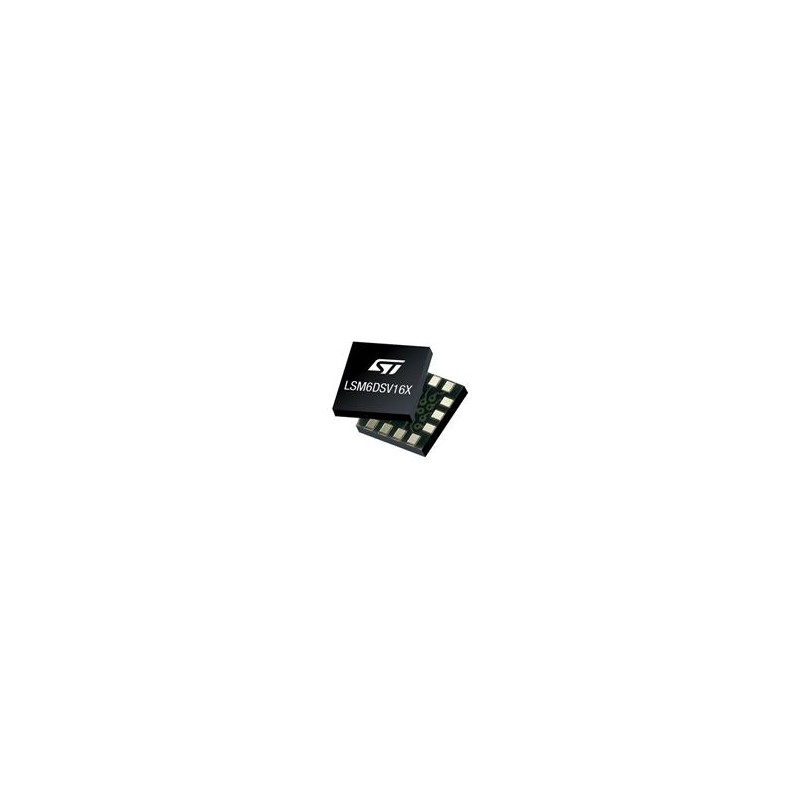1 pcs : LSM6DSV16XTR - IMUs - Inertial Measurement Units iNEMO 3D accelerometer and 3D gyroscope: always-on inertial module embe