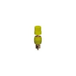 1 pcs : 7024 - Test Plugs & Test Jacks GOLD BINDING POST YELLOW
