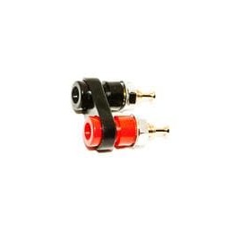 1 pcs : BU-P2143-0 - Test Plugs & Test Jacks DUAL MINI BANANA JACK, BLACK