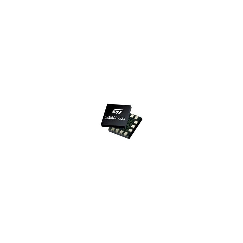 1 pcs : LSM6DSV32XTR - IMUs - Inertial Measurement Units 6-axis IMU 32 g accelerometer, embedded sensor fusion, AI, Qvar high-en