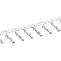 100 pcs - Molex Female Crimp Terminal, 28AWG Min, 24AWG Max