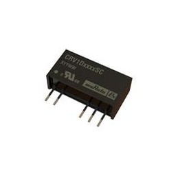 1 pcs : CRV1D0512SC - Isolated DC/DC Converters - Through Hole 1W 5-5V SIP DUAL