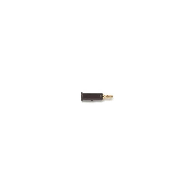 1 pcs : 2944-0 - Test Plugs & Test Jacks MINI BANANA PLUG (BLACK)