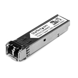 1 pcs - StarTech.com Cisco Compatible LC Multi Mode Transceiver Module, Half/Full Duplex, 1000Mbit/s