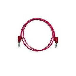 1 pcs : BU-PB4-2 - Test Leads PATCH CORD STKG BANANA 4' RED