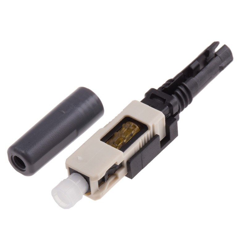 1 pcs - RS PRO, SC, PC Multimode Simplex Fibre Optic Connector, OM1 62.5/125μm Fibre Size, 0.5dB Insertion Loss