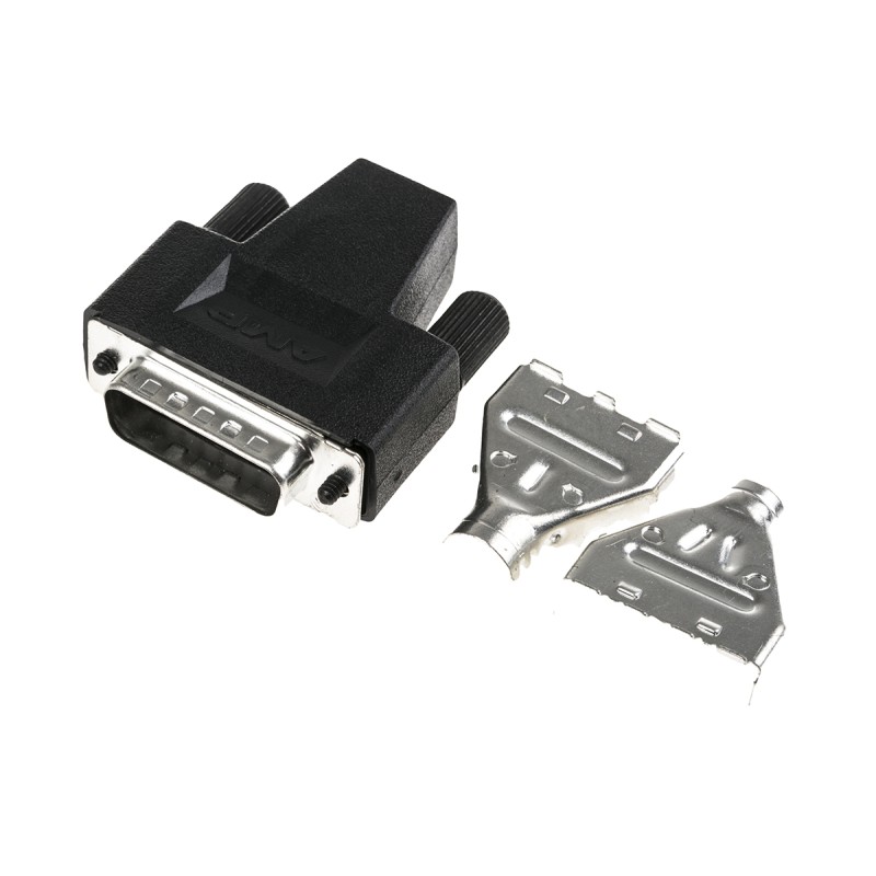1 pcs - TE Connectivity Amplimite HDP-20 15 Way Cable Mount D-sub Connector
