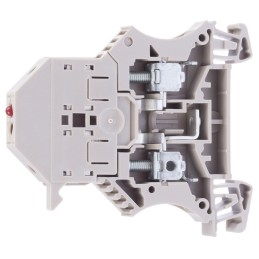 1 pcs - Weidmuller WSI Series Beige Fused DIN Rail Terminal, 2.5mm², Single-Level, Screw Termination, Fused