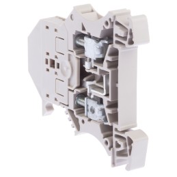 1 pcs - Weidmuller WSI Series Beige Fused DIN Rail Terminal, 2.5mm², Single-Level, Screw Termination, Fused