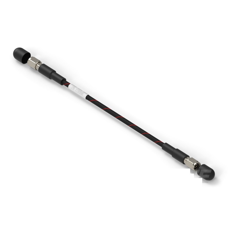 1 pcs - TE Connectivity Male 1.85mm to 1.85mm Coaxial Cable, 1m, Flexible Double Shield Coaxial, Terminated