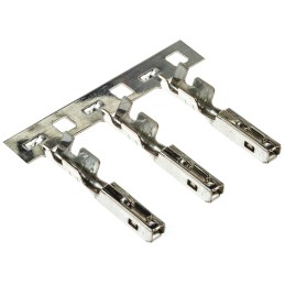 100 pcs - Molex MX150 Series Female Crimp Terminal, 20AWG Min, 18AWG Max