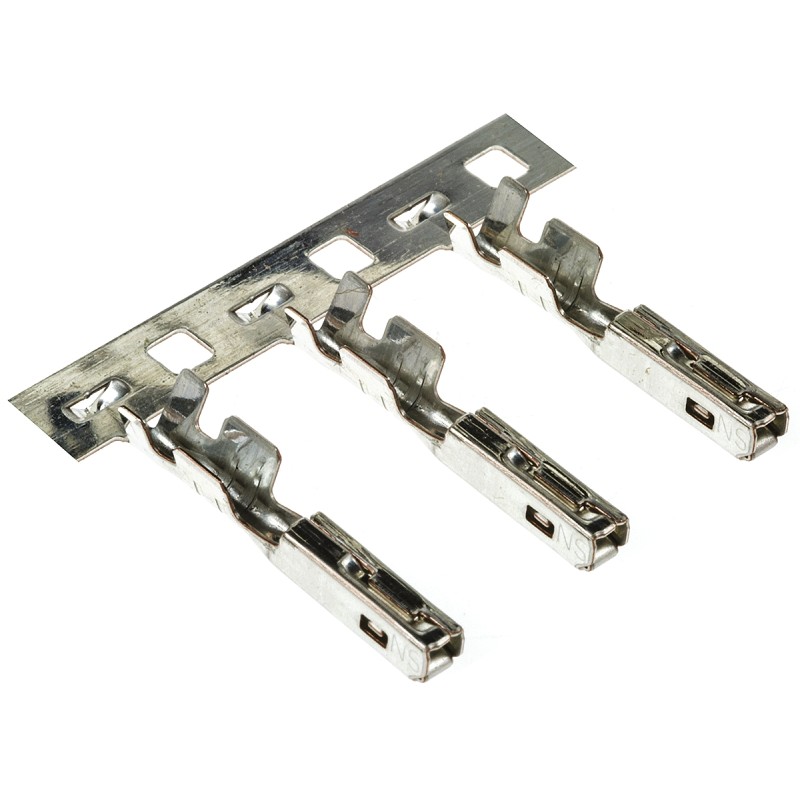 100 pcs - Molex MX150 Series Female Crimp Terminal, 20AWG Min, 18AWG Max