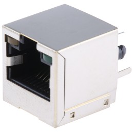 1 pcs - Wurth Elektronik WR-MJ Series Female RJ45 Connector, PCB Mount, Cat5, STP Shield