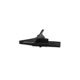 1 pcs : BU-65-0 - Test Clips Heavy Duty, Large Jaw Alligator Clip black