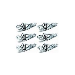 1 pcs : 10023 - Test Clips 6 Items: BU-55 Clips, Retail Pack