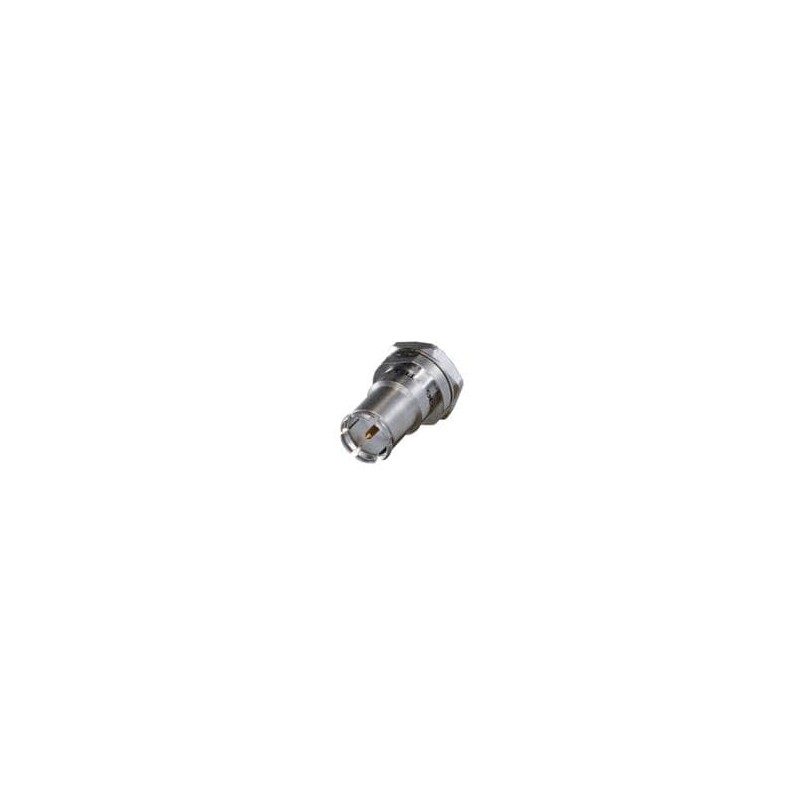 1 pcs : PL121 - RF Connectors / Coaxial Connectors BNC BLKD Push-on PLG Front MNT