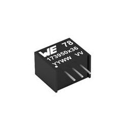 1 pcs : 173951236 - Non-Isolated DC/DC Converters FDSM 15-36Vin/12Vout 500mA SIP-3