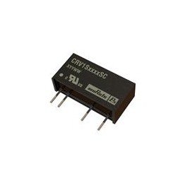 1 pcs : CRV1S1215SC - Isolated DC/DC Converters - Through Hole DC/DC TH 1W 12-15V SIP Single