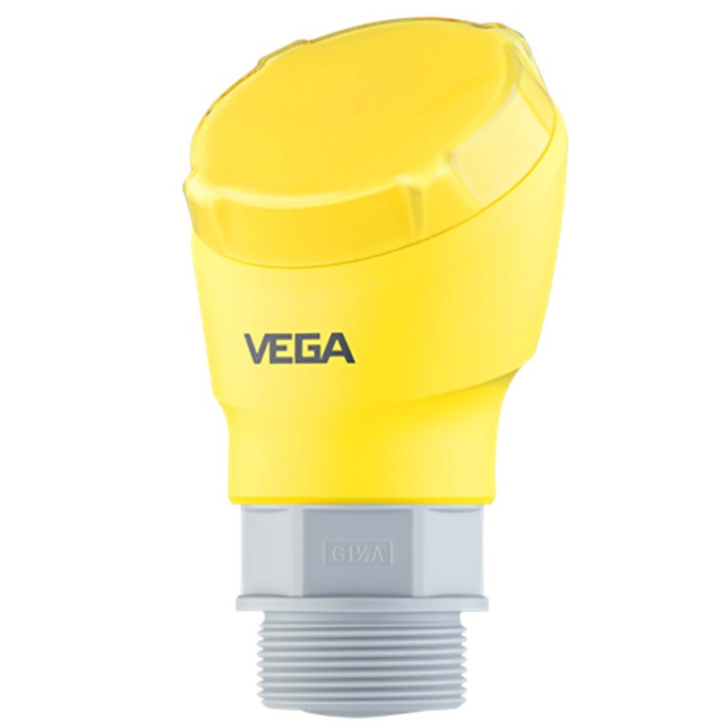 1 pcs - Vega VEGAPULS 21 Series Radar Level Sensor, 4-20mA Output, 1.5' G/BSP Thread, PVDF Body