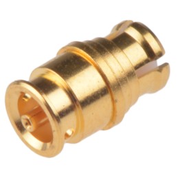 1 pcs - Rosenberger, jack Cable Mount SMP Connector, 50Ω, Solder Termination, Straight Body