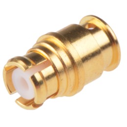 1 pcs - Rosenberger, jack Cable Mount SMP Connector, 50Ω, Solder Termination, Straight Body