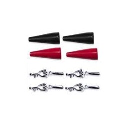 1 pcs : 10015 - Test Clips STEEL CROCODILE CLIP PACKAGE