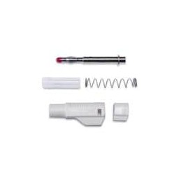 1 pcs : BU-32614-9 - Test Plugs & Test Jacks RETRACTABLE BANANA PLUG WHITE