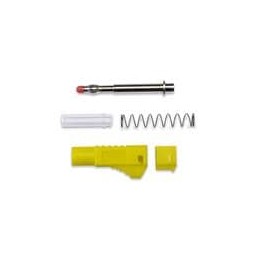 1 pcs : BU-3261410-4 - Test Plugs & Test Jacks RETRACTABLE BANANA PLUG YELLOW