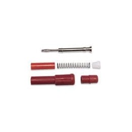 1 pcs : BU-32604-2 - Test Plugs & Test Jacks Red Cable Retract 4mm Shrouded Banana Plug - 1000V