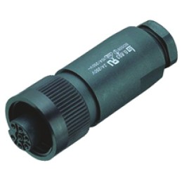 1 pcs - Binder Circular Connector, 7 Contacts, Cable Mount, Socket, Female, IP67, 693 Series