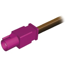 1 pcs - binder Male SMBA to Coaxial Cable, 500mm, RG174 Coaxial, Terminated