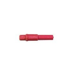 1 pcs : BU-32603-2 - Test Plugs & Test Jacks Red Cable Mountable 4mm Shrouded Banana Plug - 1000V