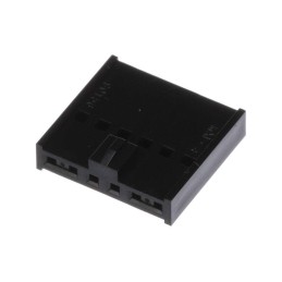 50 pcs - Molex, C-Grid III Female Connector Housing, 2.54mm Pitch, 6 Way, 1 Row