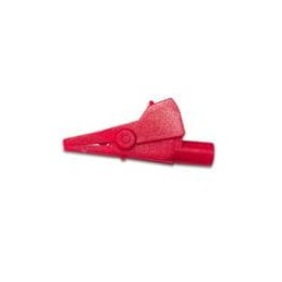 1 pcs : BU-651-2 - Test Clips Red Shrouded Small Alligator Clip - 10 Amp