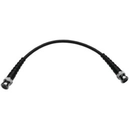 1 pcs - Telegartner Male BNC to Male BNC Coaxial Cable, 750mm, RG59B/U Coaxial, Terminated