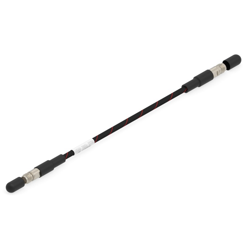 1 pcs - TE Connectivity Female 1.85mm to 1.85mm Coaxial Cable, 1m, Flexible Double Shield Coaxial, Terminated