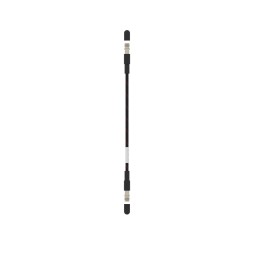 1 pcs - TE Connectivity Female 1.85mm to 1.85mm Coaxial Cable, 1m, Flexible Double Shield Coaxial, Terminated