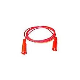 1 pcs : BU-3131-A-12-2 - Test Leads Red Insulated Mini-Alligator Clip on Both Ends, 12' 20G PVC