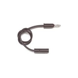 1 pcs : 4702-36-0 - Test Leads BANANA PLUG/BANANA JACK (BLACK)