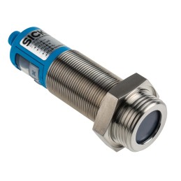 1 pcs - Sick UP56 Series Ultrasonic Level Sensor with display Ultrasonic Level Sensor, 0-10, 4 to 20 mA, PNP Output, G1 Thread,