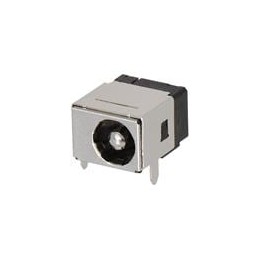 1 pcs : PJ-083BH - DC Power Connectors 2.5 x 5.9 mm, 5.0 A, Horizontal, Through Hole, Shielded, Dc Power Jack Connector