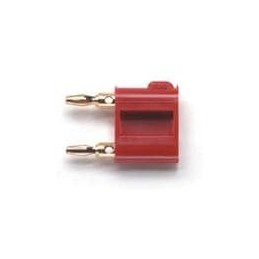 1 pcs : 2244-2 - Test Plugs & Test Jacks MINI BANANA PLUG/JACK (RED)