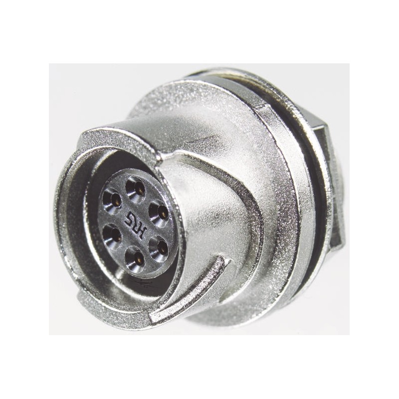 50 pcs - Hirose Circular Connector, 12 Contacts, Panel Mount, Miniature Connector, Socket, Female, IP67, IP68, LF Series