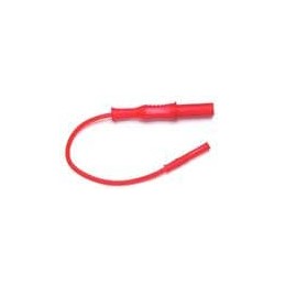 1 pcs : 72936-39-2 - Test Leads 2MM/4MM MALE-MALE TEST LEADS, 3.9IN (10CM), (RED)